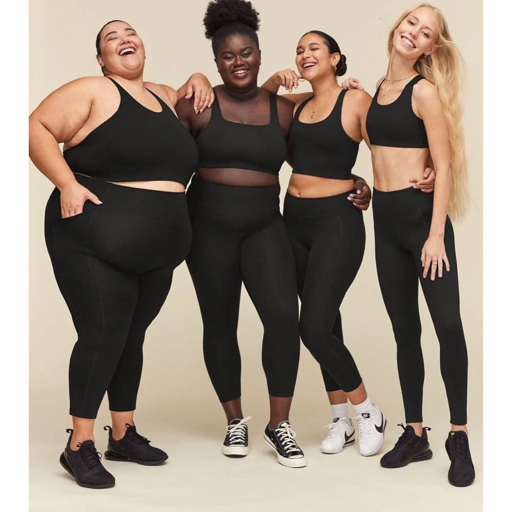 Girlfriend Collective Cropped Compressive High Rise Leggings